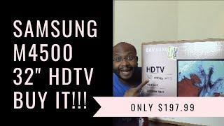 SAMSUNG M4500 32" WIDESCREEN HDTV REVIEW. BUY IT!!!! NOW!!!