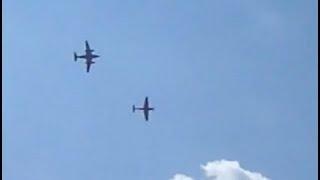 Messerschmitt Me 262 and Bf 109 G-4 HD Hahnweide 2011