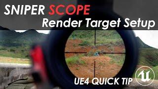 UE4 Lazy Tutorial - Sniper Scope