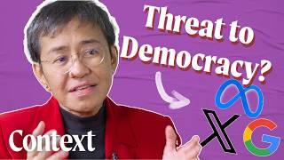 Q&A: Maria Ressa says regulate big tech like big pharma