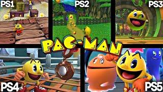 PAC MAN PS1 VS PS2 VS PS3 VS PS4 VS PS5