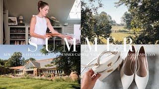 SUMMER IN ENGLAND | HOME ORGANISATION, NEW RENOVATION PROJECT & CAPSULE WARDROBE | Lydia Millen