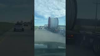 Huge load on Alberta highway