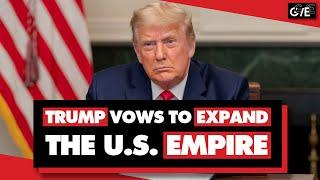 Blatant imperialism: Trump vows to 'expand' US territory, threatens BRICS, hints at military force