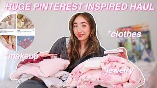 PINTEREST INSPIRED HAUL *shabby chic aesthetic!