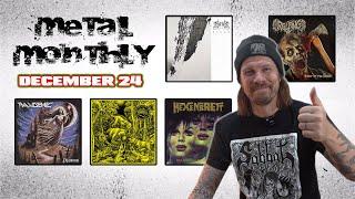 METAL MONTHLY DECEMBER 2024 Featuring: Aara, Revolting, Pandemic, GAOLED, Hexenbrett