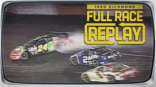 Rusty Wallace spins Jeff Gordon | 1998 Pontiac Excitement 400 | NASCAR Classic Richmond Race Replay