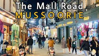 Mussoorie Mall Road in Extreme cold weather | Tried Best Pizza in Mussoorie