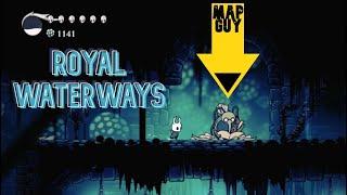 Hollow Knight Royal Waterways Map | Where is Cornifer?