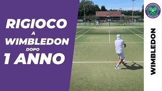 GIOCO a WIMBLEDON con PAPÀ 1 ANNO DOPO! Tennis Highlights @ Wimbledon Park