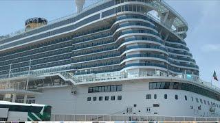 Costa Toscana cruise , Barcelona to Italy part-1