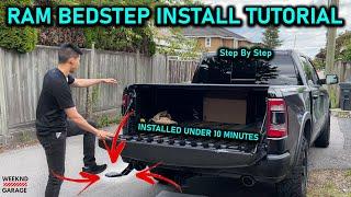 RAM BED STEP INSTALLATION GUIDE QUICK & EASY