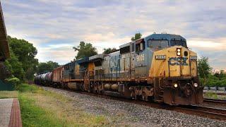 What’s Old is New Again: Rebuilt and Reactivated Locomotives Power CSX Trains in Summer 2022!