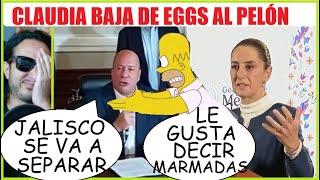 PAND3JADA de Homero Simpson ! Claudia lo pone en su lugar pues quiere sacar a Jalisco de la FED