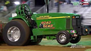 Tractor Pulling 2024: 5.0 Pro Stock Tractors pulling in Nashville, IL! #ProPulling