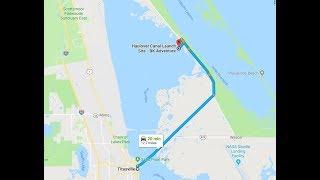 Live Driving Directions to Haulover Canal, Florida - for BK Adventure Tours (Part 1)