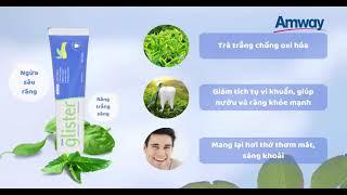 Kem đánh răng trà trắng đa năng Glister   Amway Việt Nam