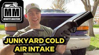 How to Make a Cold Air Intake from OEM Ford Parts | 1995 Ford F150