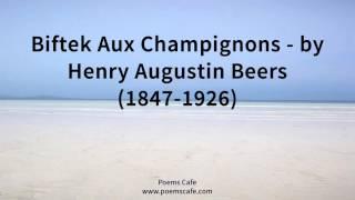 Biftek Aux Champignons   by Henry Augustin Beers