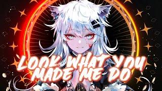 Nightcore → Look What You Made Me Do (Lyrics) (Pop Punk Cover)