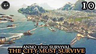 ADVANCED WEAPONS - Anno 1800 SURVIVAL || HARDCORE City Builder Hardmode Challenge Part 10