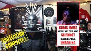 CRAIG JONES "WE ARE NOT YOUR KIND" SLIPKNOT MASK REPLICA UNBOXING