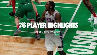 Player Highlights: Tyrese Maxey at Boston Celtics | 12.25.24