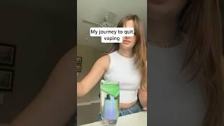 My journey to quit vaping. #shorts #vape #nicotine #necklace #quit