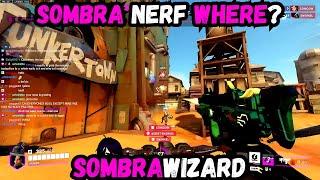 40 Elims! SOMBRA NERF WHERE? SOMBRA WIZARD - TOP 500 SOMBRA - OVERWATCH 2  SEASON 13