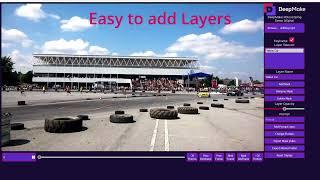 Multiple Layers demo for DeepMake's new AI Masking software