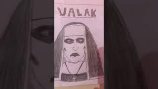 I recreated VALAK from THE NUN || SCARED 