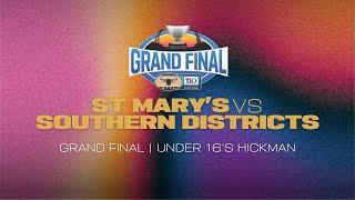 St Mary's v Southern Districts Crocs Red: 2024/25 TIO NTFL Under 16's Hickman - Grand Final