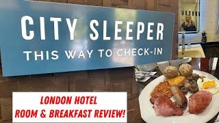 Is this the best low cost hotel in London? City Sleeper at Royal National review!