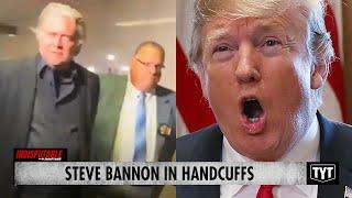 Trump MELTS DOWN As Steve Bannon Gets Perp Walked