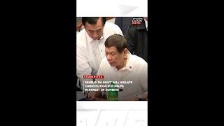 Panelo: PH will violate Constitution if it helps in ICC arrest of ex-pres. Rodrigo Duterte | ANC