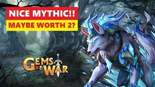 Gems of War Hunting Midwinter Lycan! Get 1 or 2? Good or Bad New Mythic? Worth it?