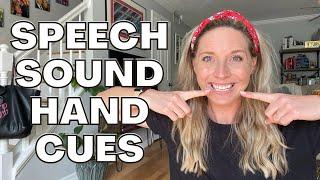 SPEECH SOUND HAND CUES FOR SPEECH THERAPY AT HOME: Tactile and Visual Cues For Toddler Articulation