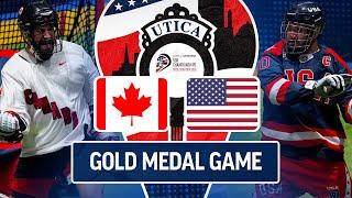 Canada v USA | Gold Medal Game | 2024 World Lacrosse Men's Box Championship