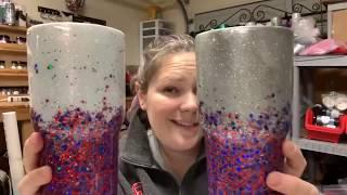 Tumbler Tutorial - Beginners ModPodge and Epoxy Method (No Longer Live)