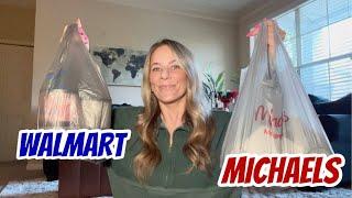 WALMART & MICHAELS HAUL | NEW | HOLIDAY CANDLES | JEWELRY