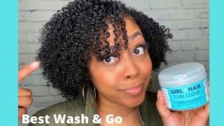 Wash & Go Tutorial with the New Girl and Hair Curl Cloud Gel