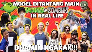 PARA MODELS DI SIKSA GARA - GARA MAIN PLANTS VS ZOMBIES  IN REAL LIFE