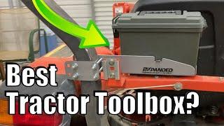 The BEST Tractor Toolbox? | BXpanded Tractor Toolbox Review | Kubota Compact Tractor Mod