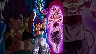 Who is stronger? | God Killer Vegito and Ultra Gogeta Vs Goku black #shorts