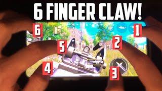 6 FINGER CLAW ON PHONE *HANDCAM* | PUBG Mobile