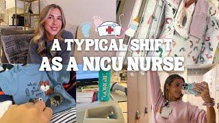 VLOG: Walking you through my shift in the NICU-What it's like to be a NICU nurse-NICU nurse routine