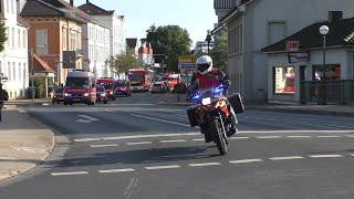 [KFV Schaumburg] Einsatzfahrt Kreisfeuerwehrbereitschaft Süd+RTW DRK Schaumburg