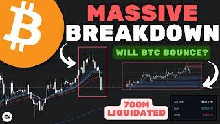 Bitcoin (BTC): Massive Correction!! 700 Million Liquidated! (WATCH ASAP)