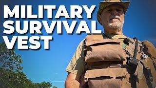 Survival Kit In A Vest - Pilot Survival Vest