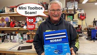 Harbor Freight Mini Toolbox Scam! / Watch This Before You Purchase!